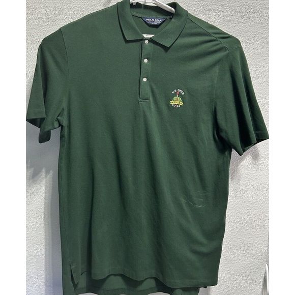 U.S. Open Merino‎ 2013 Men’s Green Polo Golf Pima Cotton Polo Size XL - Picture 1 of 4